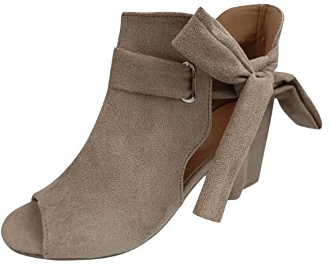 Sandali Lilla con Tacco Sandali con Tacco Basso Pelle Scarpe comode Donna estive Decollete Rosa Scarpe Donna Zeppa Scarpe con Zeppa Chiuse Davanti comode Stivali Lunghi Sandali