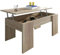 SHIITO | Modelo VINCCI- Mesa de Centro Elevable | Moderna y Funcional | Acabado en Cambrian - 45,3x90x50 cm