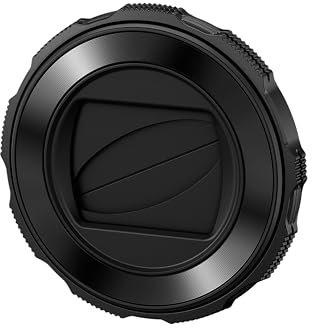 OM SYSTEM LB-T01 Copriobiettivo per Olympus Tough TG-5, TG-6 e OM SYSTEM TG-7, protezione da graffi e sporco, meccanismo a scatto