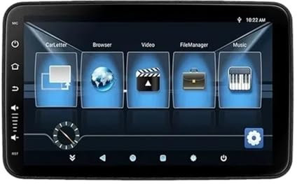 MZZYG Lecteur DVD de Voiture Moniteur D'appui-tête 10,1 Pouces Lecteur Vidéo sans Fil for Siège Arrière De Voiture Entrée FM Bluetooth Écran Tactile Complet(1G-32G 2P)