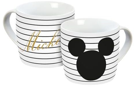 infinite by GEDA LABELS Tazza Topolino testa in oro fakegold 300 ml