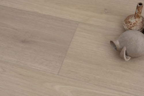 Vinylboden zum Kleben ideal für Gewerbe und Büro Designboden in Holzoptik Eiche Natur Klebevinyl 2,5 mm stark