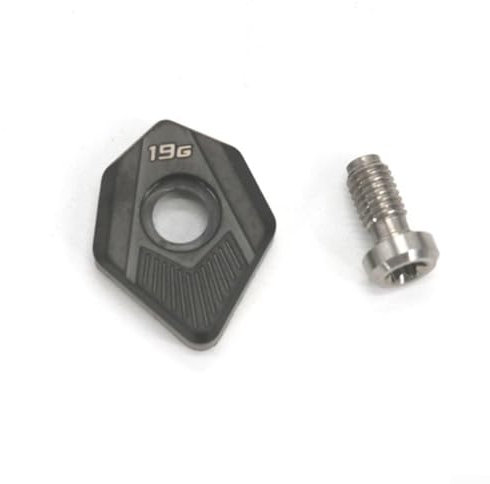 Pesi compatibili con mazze da golf Cobra King SZ Speedzone, 1 pezzo, design in lega (19 g)