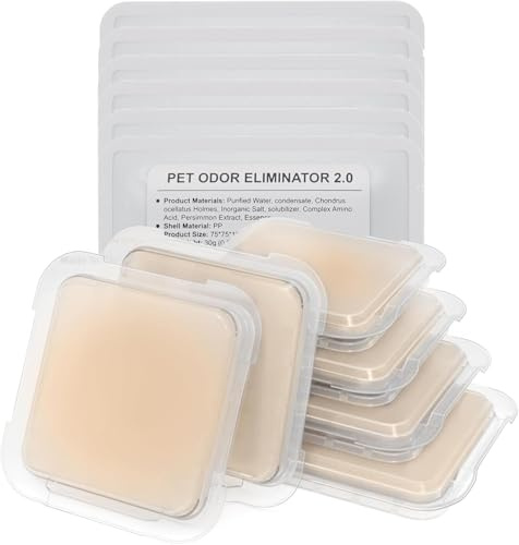 BUNMO 6 Stück Geruchsvernichter Kompatibel mit Pura Max/Pura Max 2 /Max Pro Selbstreinigende Katzentoilette,N50 2.0 Geruchsentferner,Katzentoilette Geruchskontrolle, Katzenurinkot-Geruchsentferner
