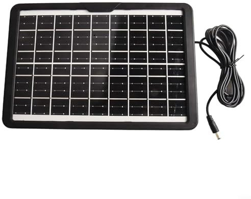 Eawfgtuw Pompe solaire submersible pour puits profonds 12 V, système de circulation de l'eau, pour réservoir d'eau de bassin à poissons, réservoir d'oxygène, débit 240 l/h, tête 1,8 à 2,5 m