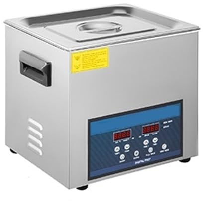 10L 30L Ultrasuoni Pulitore 28/40khz Doppia Frequenza Digitale Portatile Lavatrice Ultrasuoni Bagno Pulito Elettrodomestico Ampia Applicazione(10 L Tank)