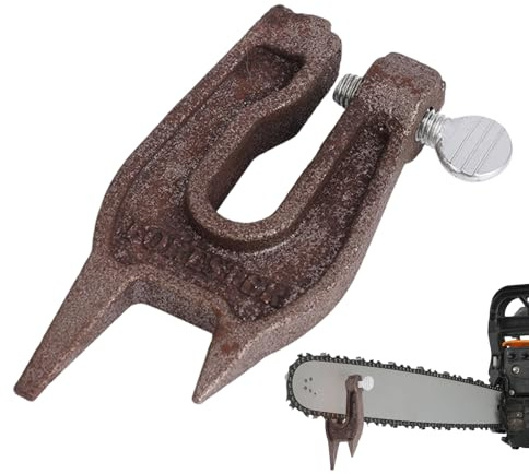 Chainsaw Vice - Metal Stabilizer Clamp, Universal Saw Sharpening Holder | Compact Chain Safety Attachment for Alignment Tasks in Ar Jobs