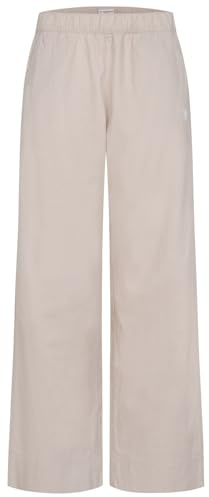 U.S. POLO ASSN. Damen Hose (S-XXL) Leinen-Baumwoll-Mix, lang, elastischer Bund P046