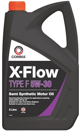 Comma XFF5L 5L X-Flow Type F Semi Synthetic 5W30 Motor Oil