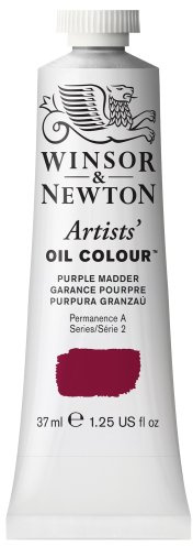 Winsor & Newton Artists' Oil Paint, 37ml Tube, Purple Madder