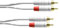 CORDIAL CABLES Câble audio double RCA 3 m blanc CÂBLES AUDIO Essentials RCA
