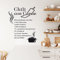 GRAZDesign WandtattooKüche Chili con Carne Rezept | Küchenaufkleber selbstklebend - 62x50cm / 010 weiss