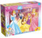 Lisciani De 2 Caras Coloreable Princesa, Piezas 48250 Puzzle 2 in 1 Doppel Gesicht 60 Stück Prinzessinnen, 60 piezas