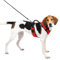 PetSafe EasySport Hundegeschirr, Komplett gepolstert mit elastischem Halsteil, Für Hunde von 29,5 kg bis 36 kg, Größe L, Rot