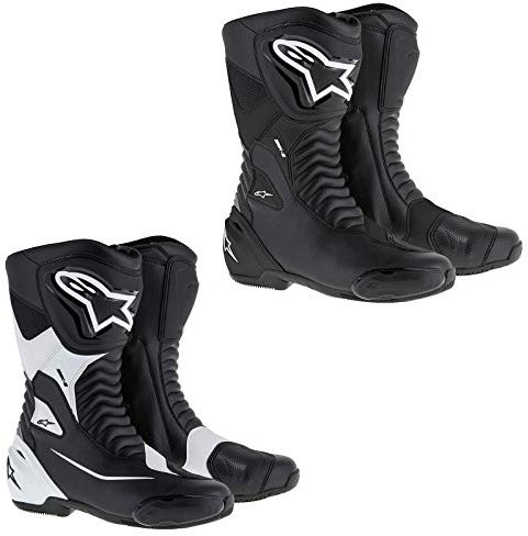 Alpinestars 2223517-1100-42, Stivali Moto Unisex-Adulto, Bianco, 42 EU