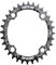 Anillo ovalado de cadena de aluminio MTB marca Grofitness para reparar bicicletas, negro, Oval 32T
