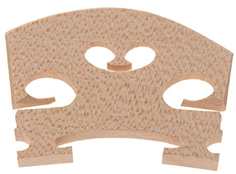 kesoto Violin Maple Bridge Parti Di Violino, Ponte Per Violino Montato 4/4,3/4,1/4,1/2,1/8 - B