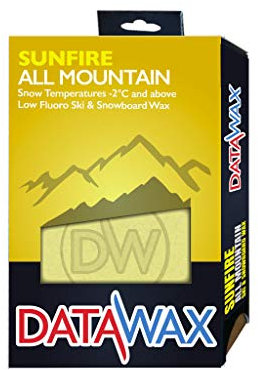 DataWax Sunfire All Mountain Skiwachs, gelb, 110g