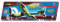 Paul Günther 1658 - Avion Haute Performance Apex, Moteur Power-Gummimotor Inclus, Cadre en Acier à Ressort recouvert d'un Film, Distance de vol jusqu'à 100 m, Dimensions env. 49 x 50 cm
