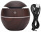 Difusor de Aceite Esencial, Forma Redonda de Bola Humidificador de difusor de Recargable USB Purificador de Aire silencioso para Sala de Estar de Oficina en casa(Grano de Madera Profunda)