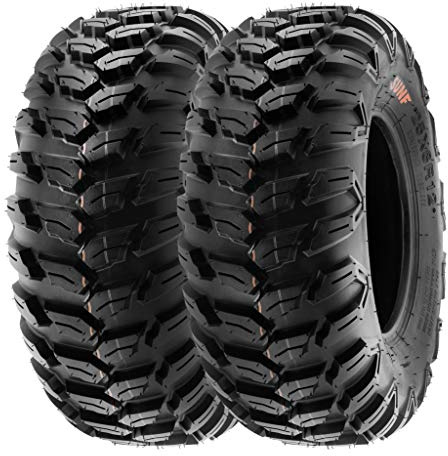 SunF A043 26x9-14 26x9x14 Sport-Performance XC ATV UTV SxS Quad Reifen Gelände Radialreifen 6PR TL 68N E4, Satz von 2 Stück
