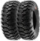 SunF A043 26x9-14 26x9x14 Sport-Performance XC ATV UTV SxS Quad Reifen Gelände Radialreifen 6PR TL 68N E4, Satz von 2 Stück
