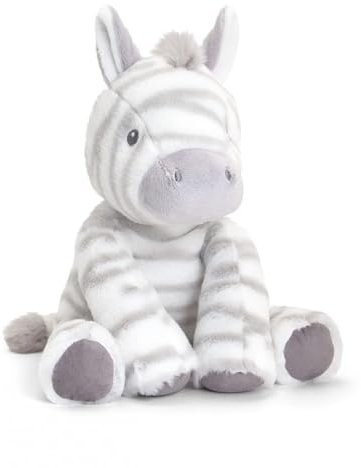 25cm Keeleco Cuddle Zebra