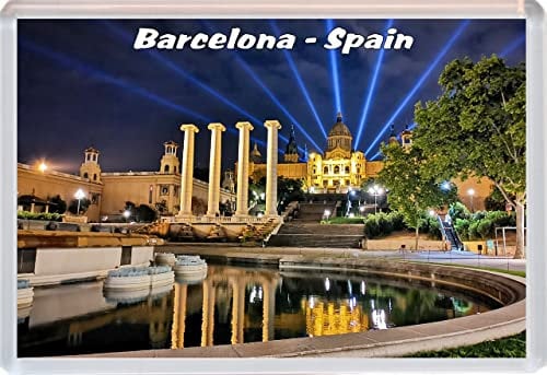 Baked Bean Store Barcelona - Spain - 96 x 67mm Jumbo Fridge Magnet/Magnets BBSFHM247