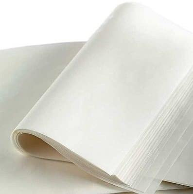 MAQA 1000 pz Carta forno a fogli antiaderente, carta forno pretagliata 38x30 cm, fogli di carta da forno