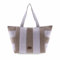 FOR TIME Bolsa de Verano Grande de Lona para Mujer, Bolso de mano y hombro con Asa para Playa, Compras y Viajes Sonia Multicolor