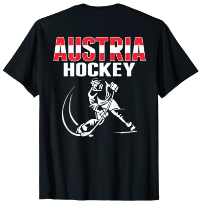 Austria Eishockey-Liebhaber Trikot - Austrian Hockey Team Fans T-Shirt