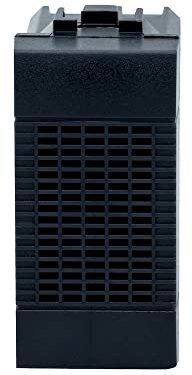 Bratek Suoneria Compatibile con Bticino Living Nero,Frutti Elettrici Ideali per Placche Bticino Living International, Alta Qualità (1 Pz Suoneria)