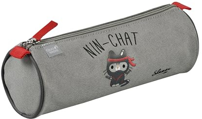 Quo Vadis Trousse scolaire Shaman Ninchat 23x8x8 cm