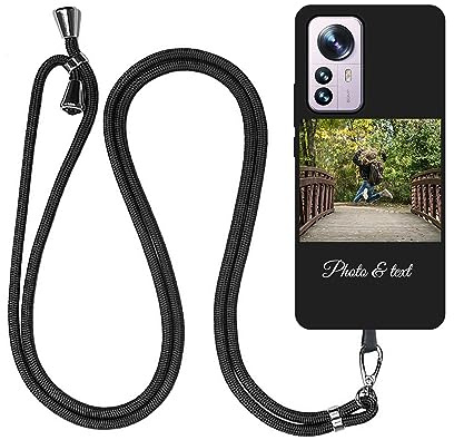 JGOYGYI Personalisierte Handyhülle kompatibel mit Xiaomi Mi 14 13T 13 12T 12 11T 11i 11 10 Lite Poco M6 C65 F4 X6 X5 X4 X3 Pro,Benutzerdefiniert Hülle mit Eigenem Foto Bild Text