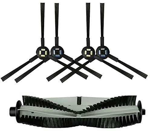 iDMRURvm Ersatz ZubehöR Satz Rollenbürste Seitenbürste Für Silvercrest SSR1 SSRA1 Für Ilife A9s A9 A7 L100