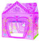 Sport1 Sweet Dreams Happysun Gartenhaus für Kinder | Kinderspielhaus für Garten/Innen | Kinderhaus mit Kunststoffrohrgestell zur einfachen Montage | Maße 95x72x110cm