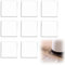Esshogo Lot de 8 silencieux de machine à laver, pieds universels en caoutchouc anti-vibration, en silicone, antidérapant, amortisseurs pour machine à laver, sèche-linge, haut-parleurs, tapis en
