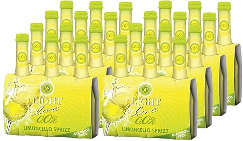 LIGHT live alkoholfrei 0,0% Limoncello Sprizz 3er Cluster (8 x 3 x 0,20 l)