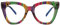 Lesebrille für Damen, Retro-Mode Cat-Eye-Rahmen, modische Anti-Blaulicht-Brille, Anti-Blaulicht-Gläser, für Studium, Arbeit, grün, Einheitsgröße