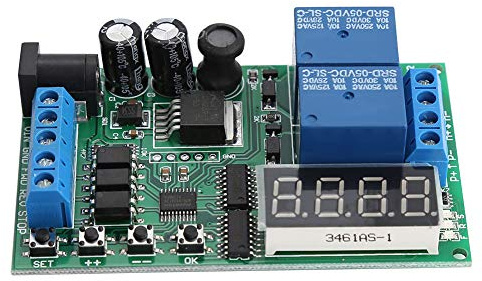 Motorsteuerungsplatine, 12 V, Timer, Motor, 5 V – 24 V, Vorwärts-/Rückwärts-Motor, Zeitverzögerung, Zeitzyklen, Relais, Servomotor-Controller, Gleichstrom-Motor-Controller