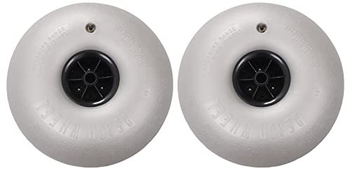 Beach Inflatable Wheels, Rear Caster Wheels Assembly, Electric Drive Wheelchair Wheel Chair Tyre, Front Caster, Solid Tyre for Beach Trips, Camping