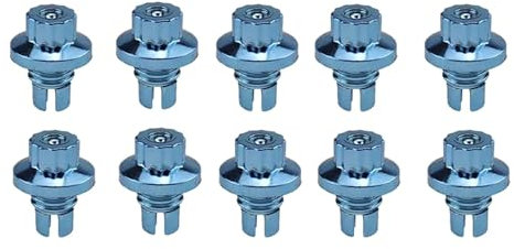 MEAKTSMI 10Pcs Auto Rad Ersatz Nieten Felge Zubehör Rad Lippe Nieten Für 6 8mm Loch Auto Styling Rad Nieten