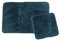 CB Home & Style Badteppich flauschig Fellteppich Dekofell (Petrol, 2er Set: 60x90cm+45x45cm)