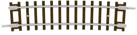 Hornby - TT:120 TT8049 Curve - 6th Radius - 7 degree, Black