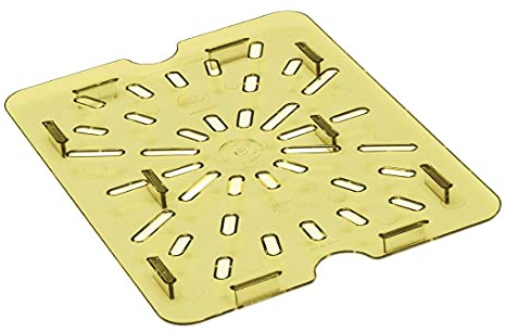 Cambro High Heat Polycarbonate GN Drain Plate - 1/2