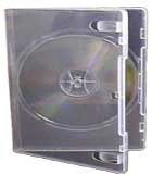 25 x Single DVD Case - Clear