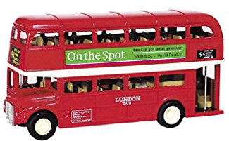 London Bus aus Spritzguß
