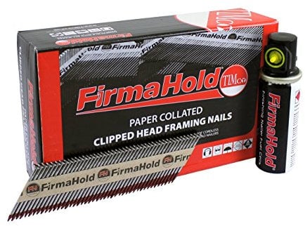 TIMCO FirmaHold Collated Clipped Head Nails - Shank 3.1-75mm - 1CFC - Silver - Box of 1100