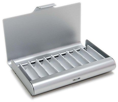 Sanavit Taschenapotheke Alu 9er – Silber