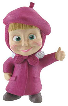 Figura Masha Masha y el Oso pintora